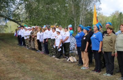 В одной команде ветераны и юные патриоты