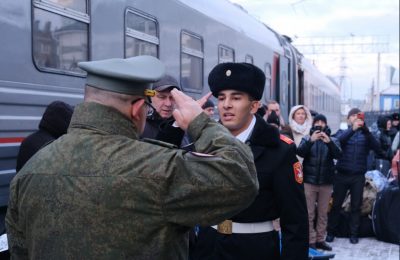 Пополнение в Сибирском кадетском корпусе