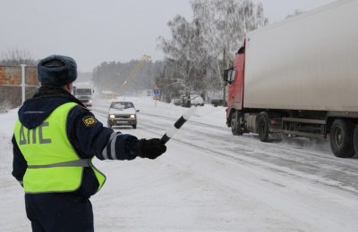 Усиленный патруль на дорогах