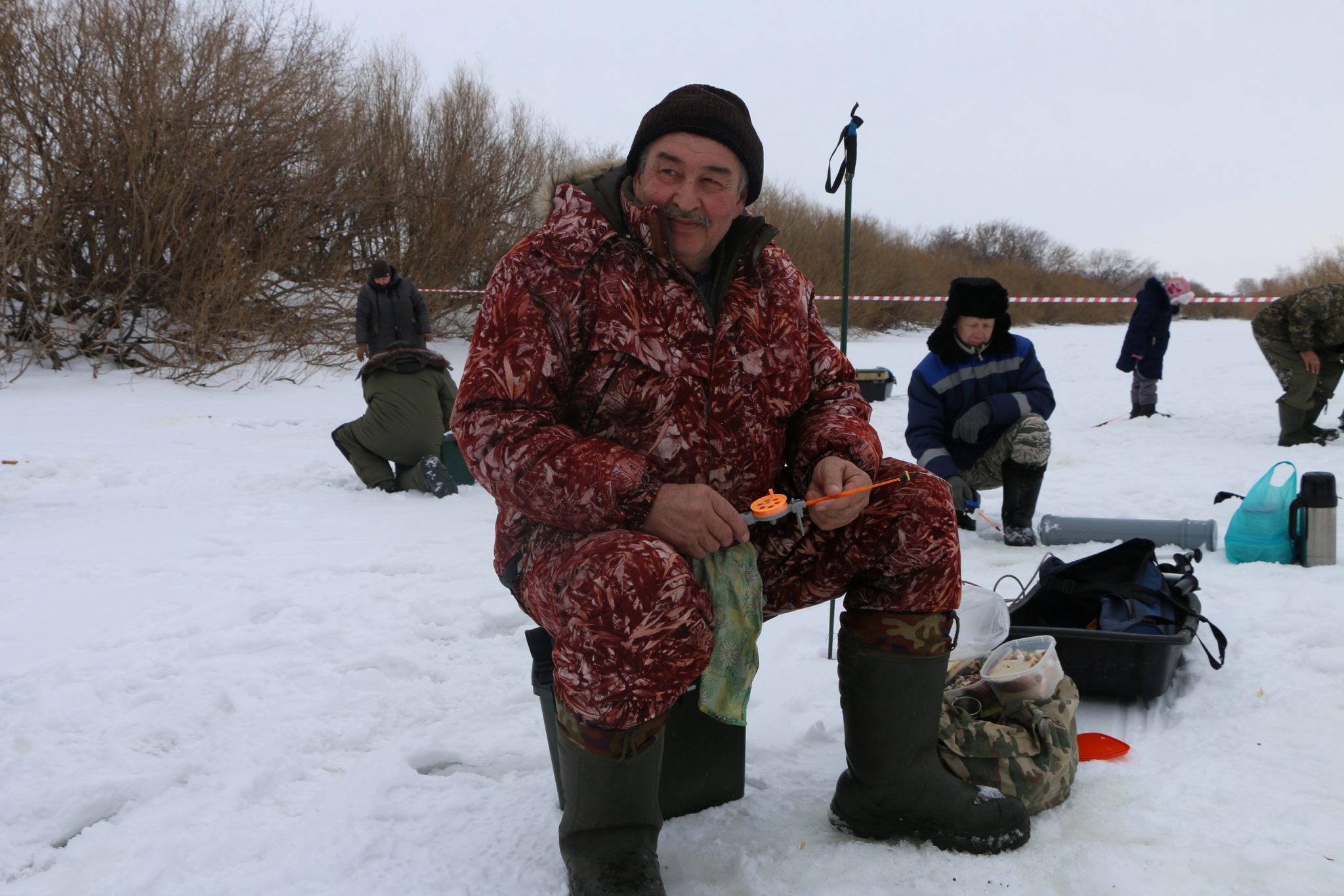 Рыбалка зимой