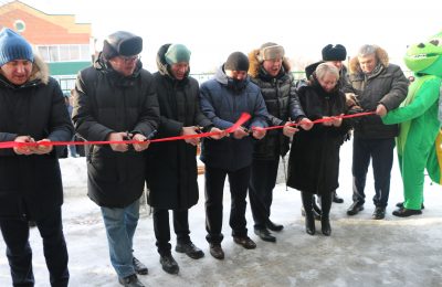 Сегодня в Довольном состоялось открытие новой четырёхэтажной поликлиники!