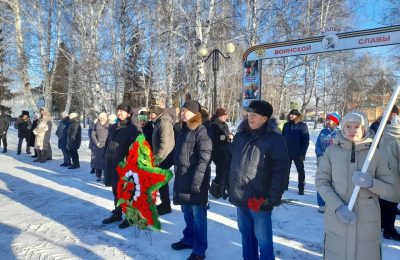 Митинг, посвященный празднованию Дня защитника Отечества