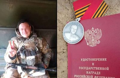 Отца с позывным «Бацилла» из Новосибирска наградили медалью Жукова за СВО