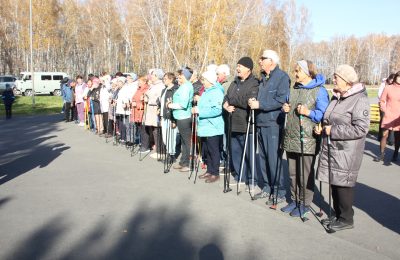 Прошли «Шагами здоровья»