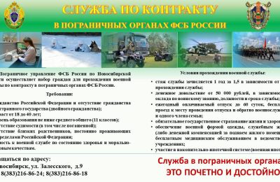 На военную службу по контракту – в пограничные органы ФСБ России