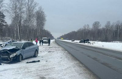 На территории Коченёвского района произошло смертельное дорожно-транспортное происшествие