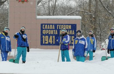 Добровольческая “Лавина” “обрушилась” на Доволенский район