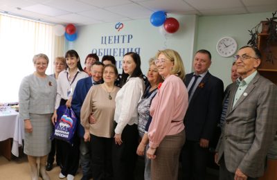 Торжественное открытие Центра общения старшего поколения состоялось сегодня в Довольном