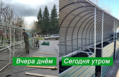 С каждым днём село всё краше!
