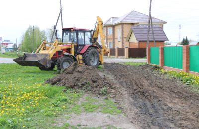 Доволенцы получат новый тротуар