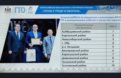 В Новосибирской области участниками движения ГТО стали более 500 тысяч человек