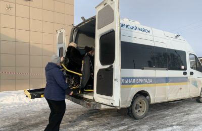 Мобильная бригада спешит на помощь