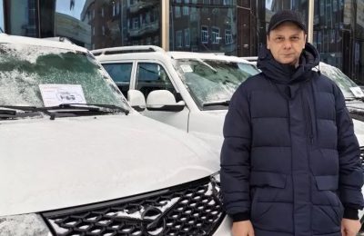 От «Ярковского» — бойцам авто