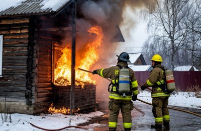 Мужчина погиб в Мошковском районе в результате пожара