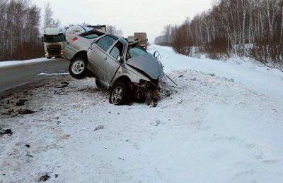 Трагедия на трассе Р-254 в Новосибирской области Смертельное ДТП произошло 7 января в Коченевском районе