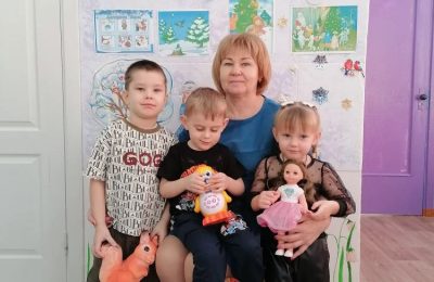 «Всегда молодая с моими детьми»