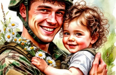 «Наш защитник!»