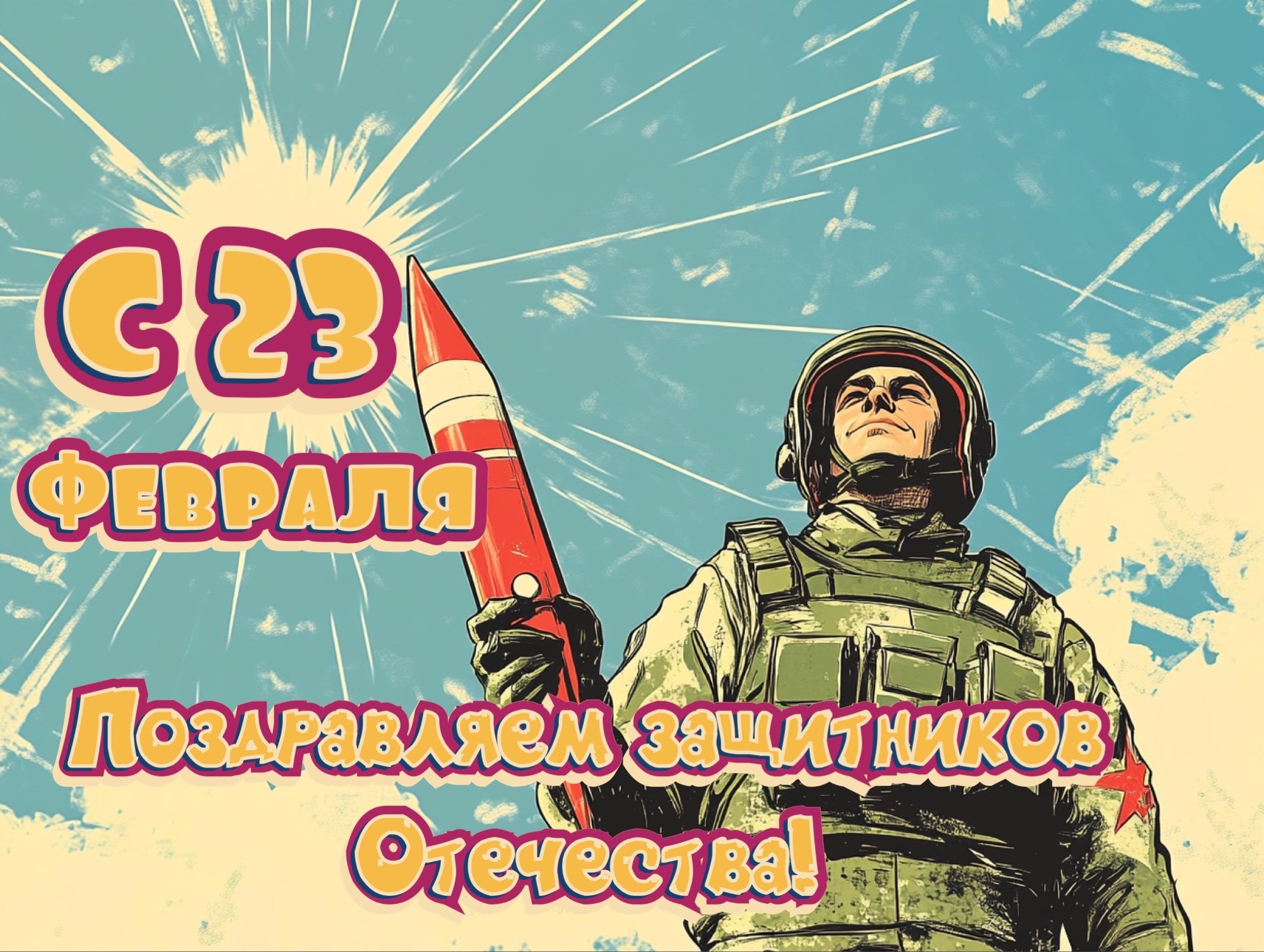 Поздравь своего героя