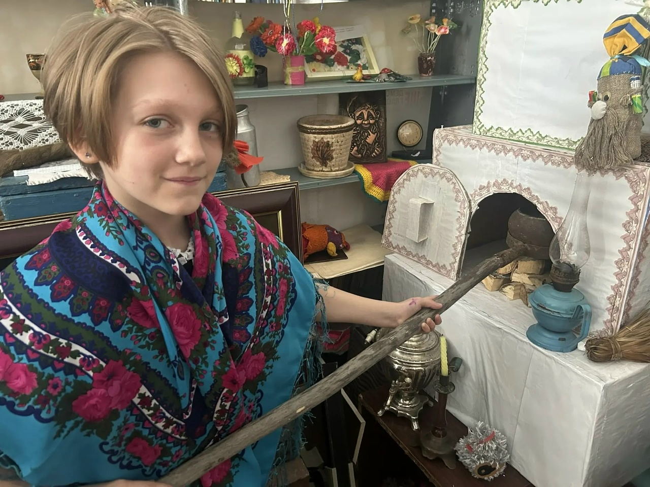 Знакомство с русской избой