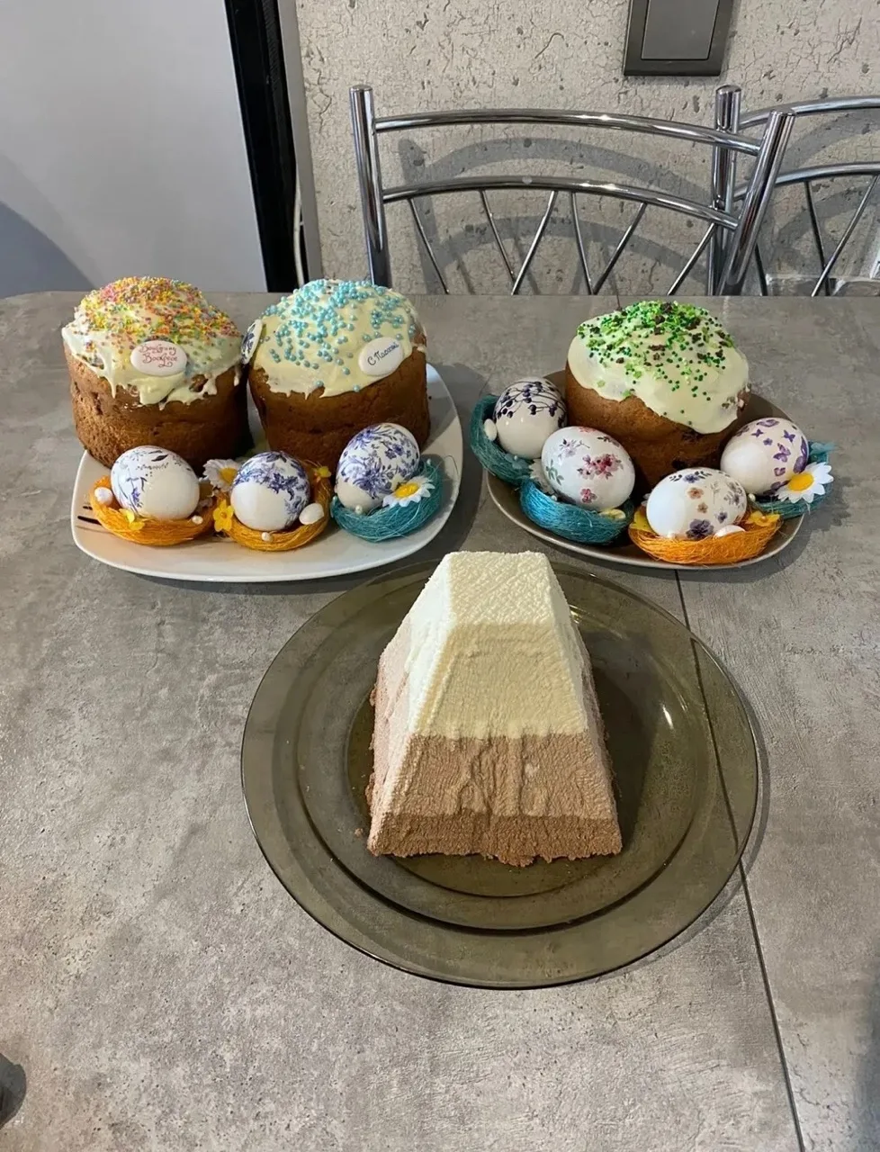 Шоколадно-творожный замес