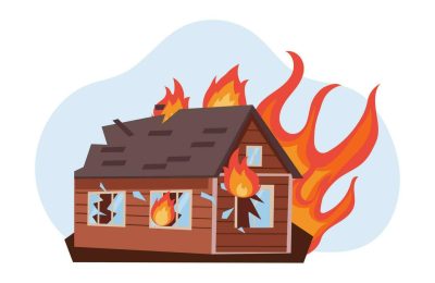 Погиб в огне