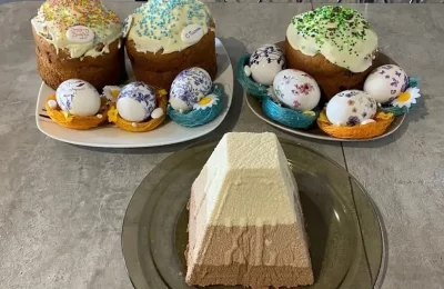 Шоколадно-творожный замес