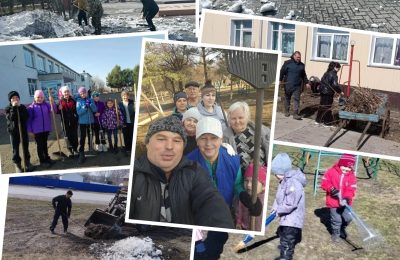 Субботник по-доволенски: сияем чистотой!