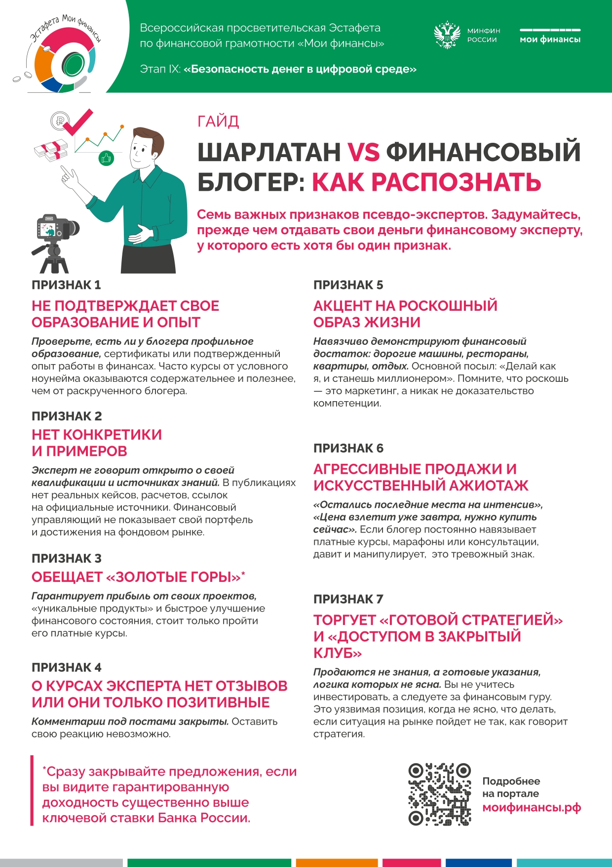 Финансовые блогеры и шарлатаны: как не попасться на уловки