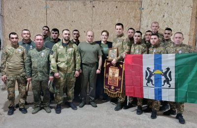 Военнослужащие из Новосибирской области отмечены региональными наградами в зоне СВО