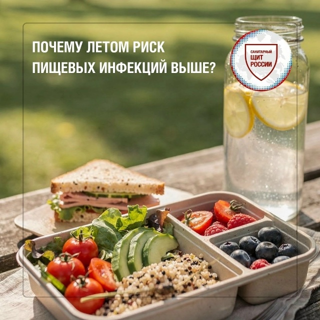 Почему летом риск пищевых инфекций выше?