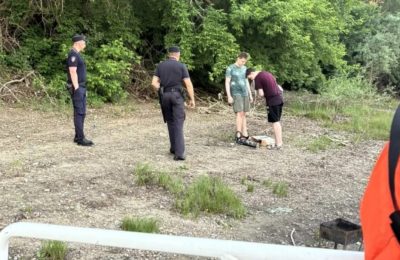 В Новосибирске на Яринском затоне предотвращена трагедия