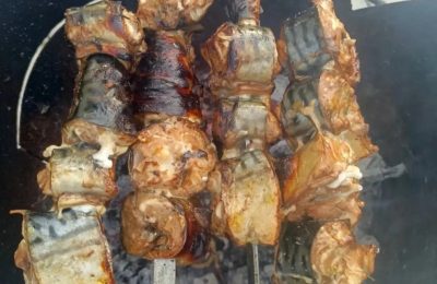 Шашлык из… скумбрии