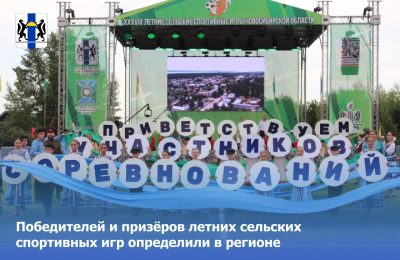 Победителей и призёров летних сельских спортивных игр определили в регионе