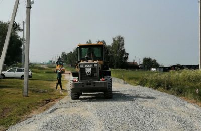 2,1 км нового щебёночного покрытия