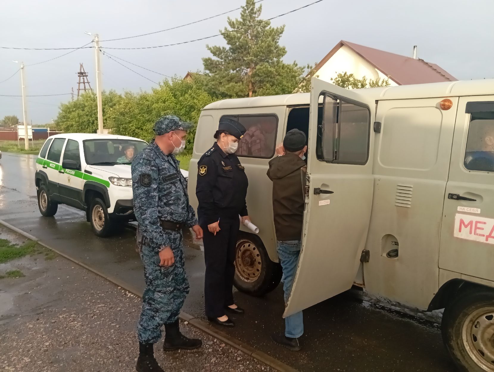 Больных туберкулезом принудительно отправили на лечение