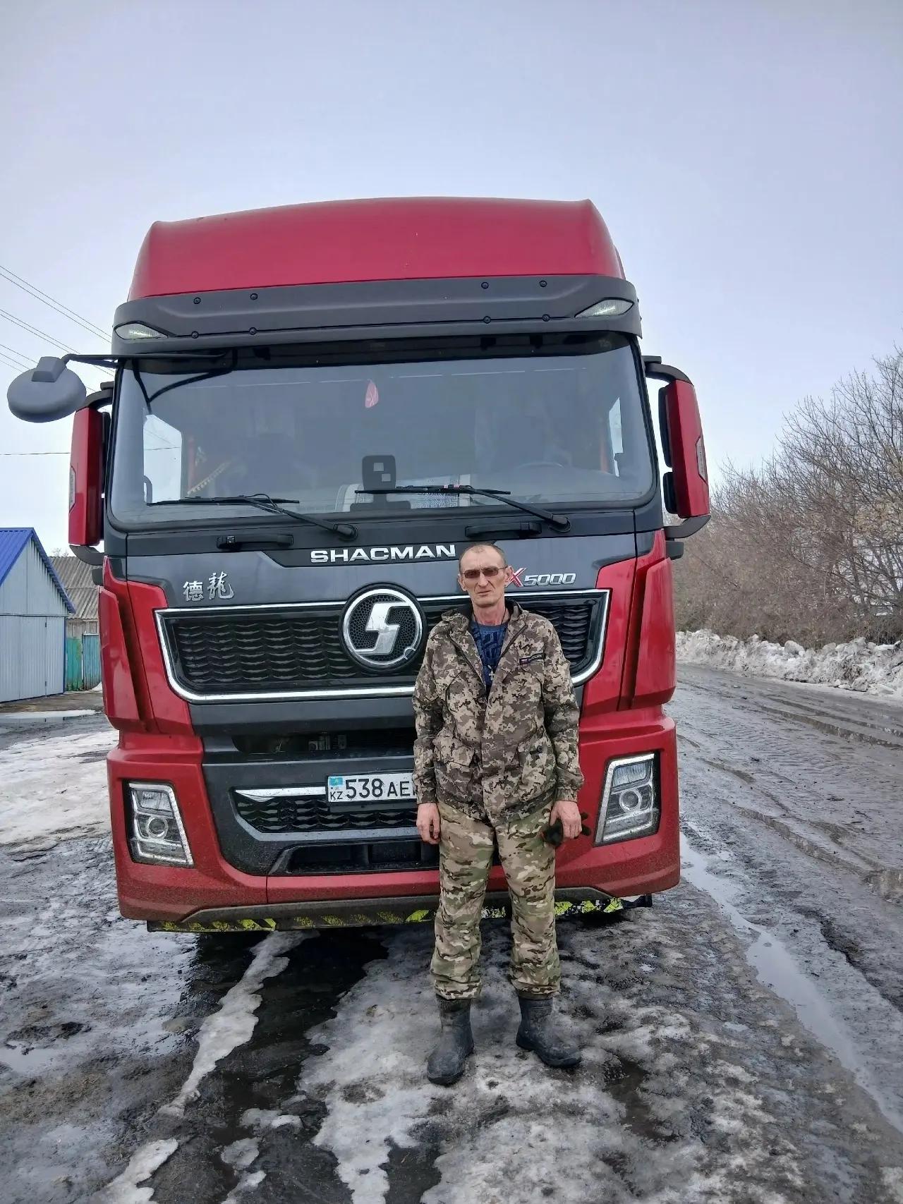 За баранкой большегруза