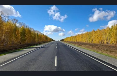 В регионе завершён ремонт трассы «Новосибирск – Кочки – Павлодар» в Краснозёрском районе