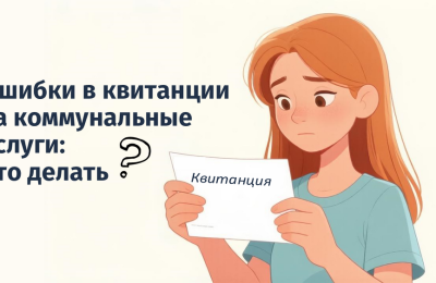 Ошибки в квитанции за коммунальные услуги: что делать?