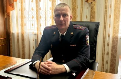 Обращение начальника отделения Госавтоинспекции МО МВД России «Краснозерский» майора полиции Е. Н. Мерцалова